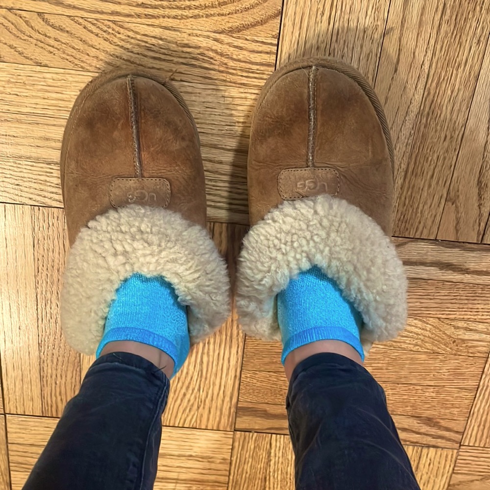 Ugg Women's Coquette Slide Slippers Chestnut Size 8 Gem